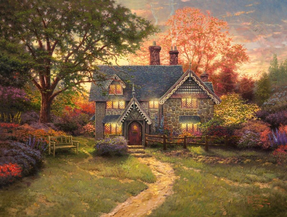 Thomas Kinkade Blechdose - Schmidt puzzle collectible - Main Image 2