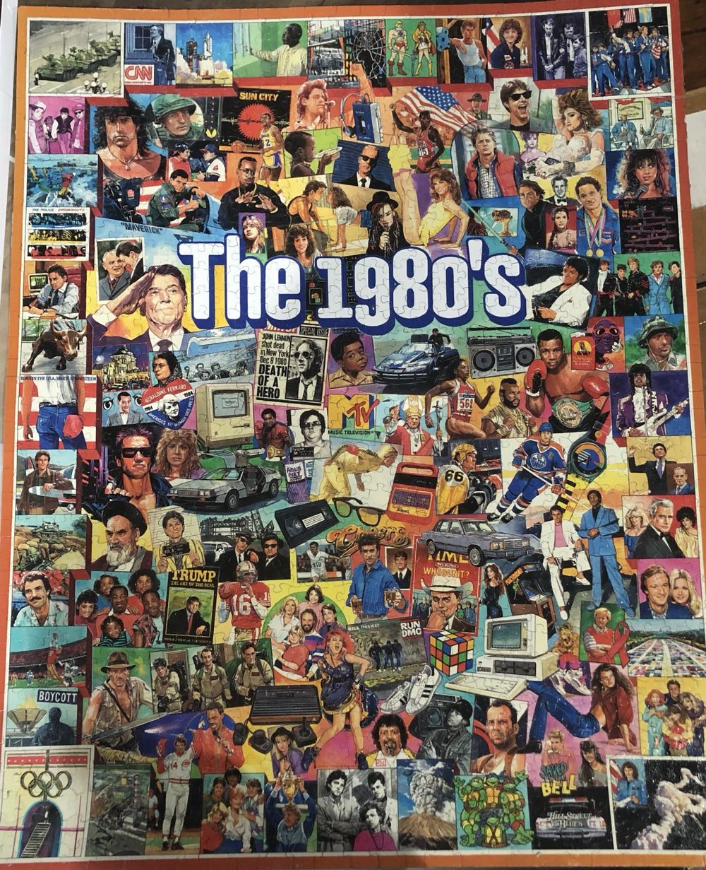 The 1980’s - White Mountain puzzle collectible - Main Image 3