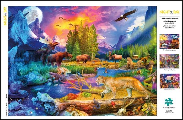 Wild North, The 💎 - Buffalo puzzle collectible - Main Image 3