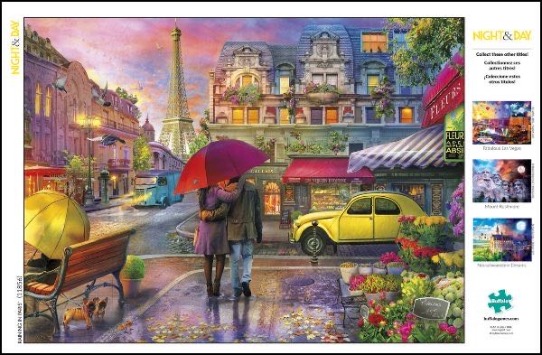 Raining In Paris - Buffalo Games puzzle collectible - Main Image 3