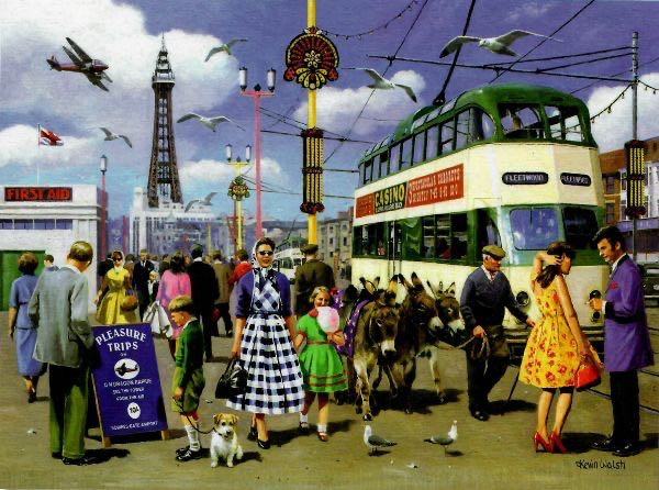 Vintage Blackpool - Bits And Pieces puzzle collectible - Main Image 2