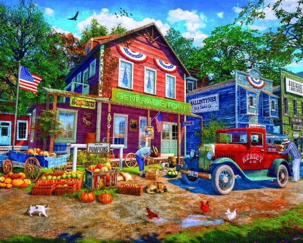 Country Store - White Mountain puzzle collectible - Main Image 2