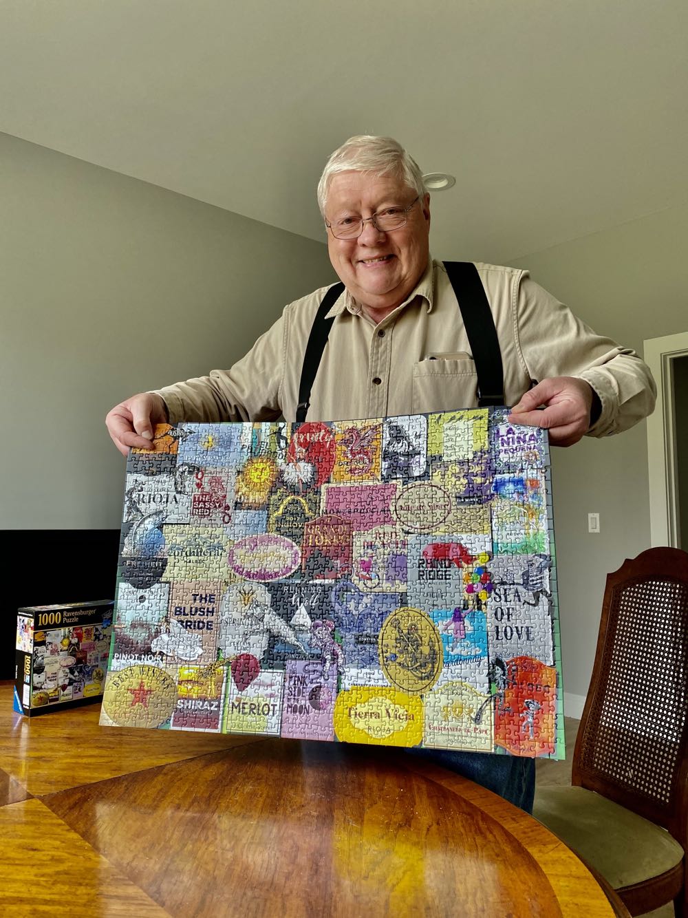 Wine Labels - Ravensburger puzzle collectible [Barcode 4005556820788] - Main Image 4