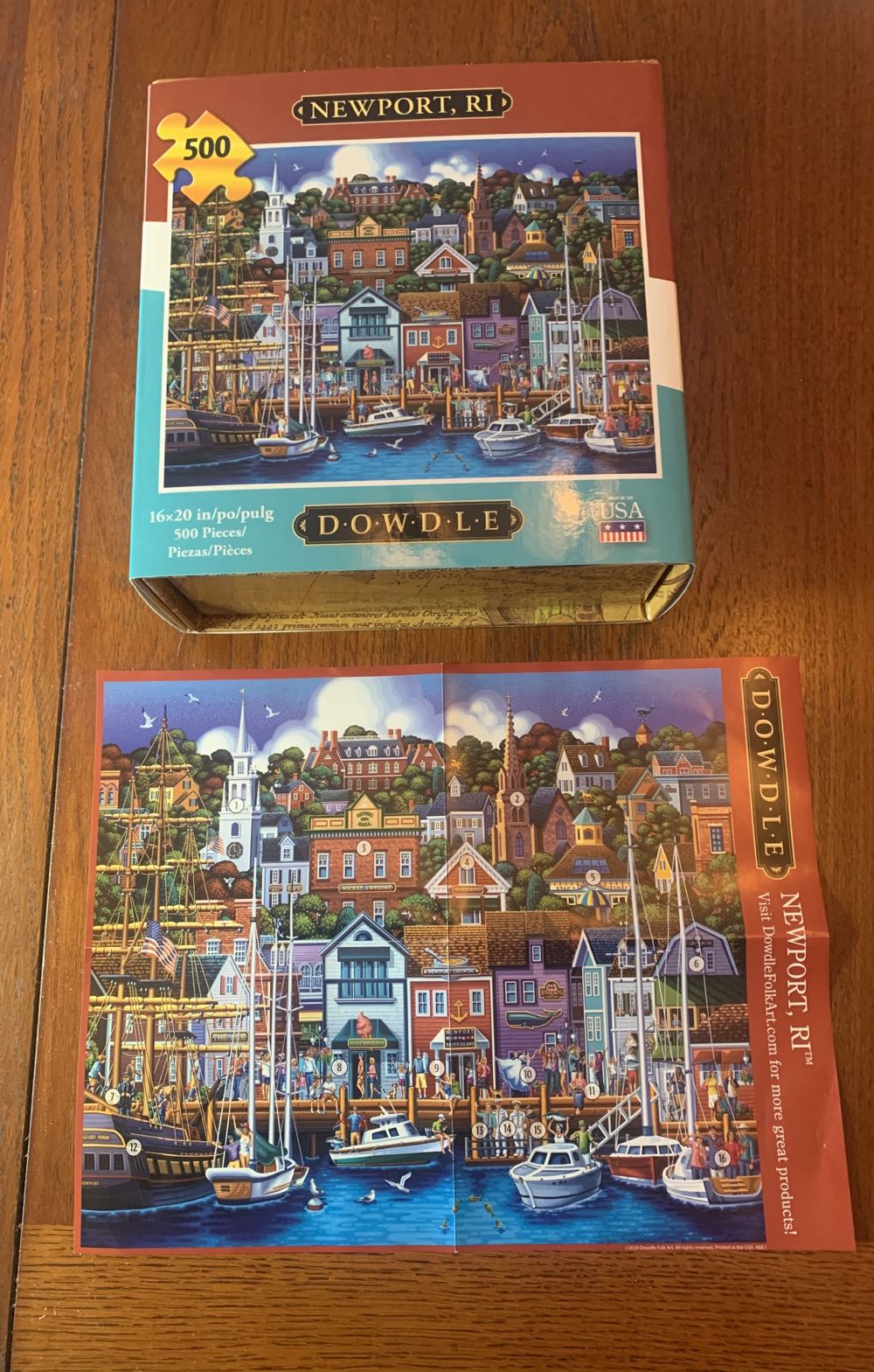 Newport, RI 💎 - Dowdle puzzle collectible [Barcode 671095204682] - Main Image 3