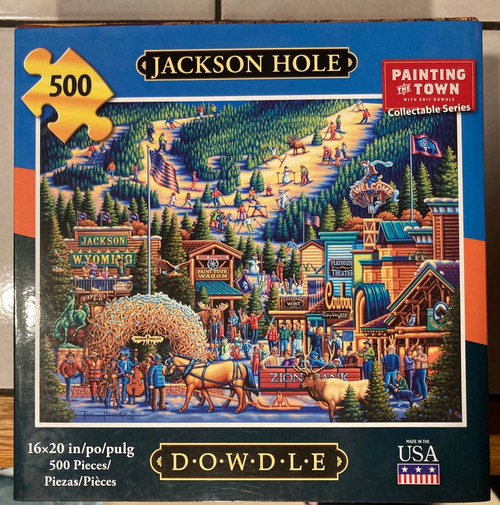 Jackson Hole - Dowdle puzzle collectible [Barcode 671095203777] - Main Image 2