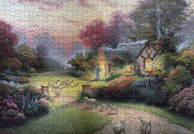 Puzzelset Haus des guten Hirten - Schmidt puzzle collectible - Main Image 1