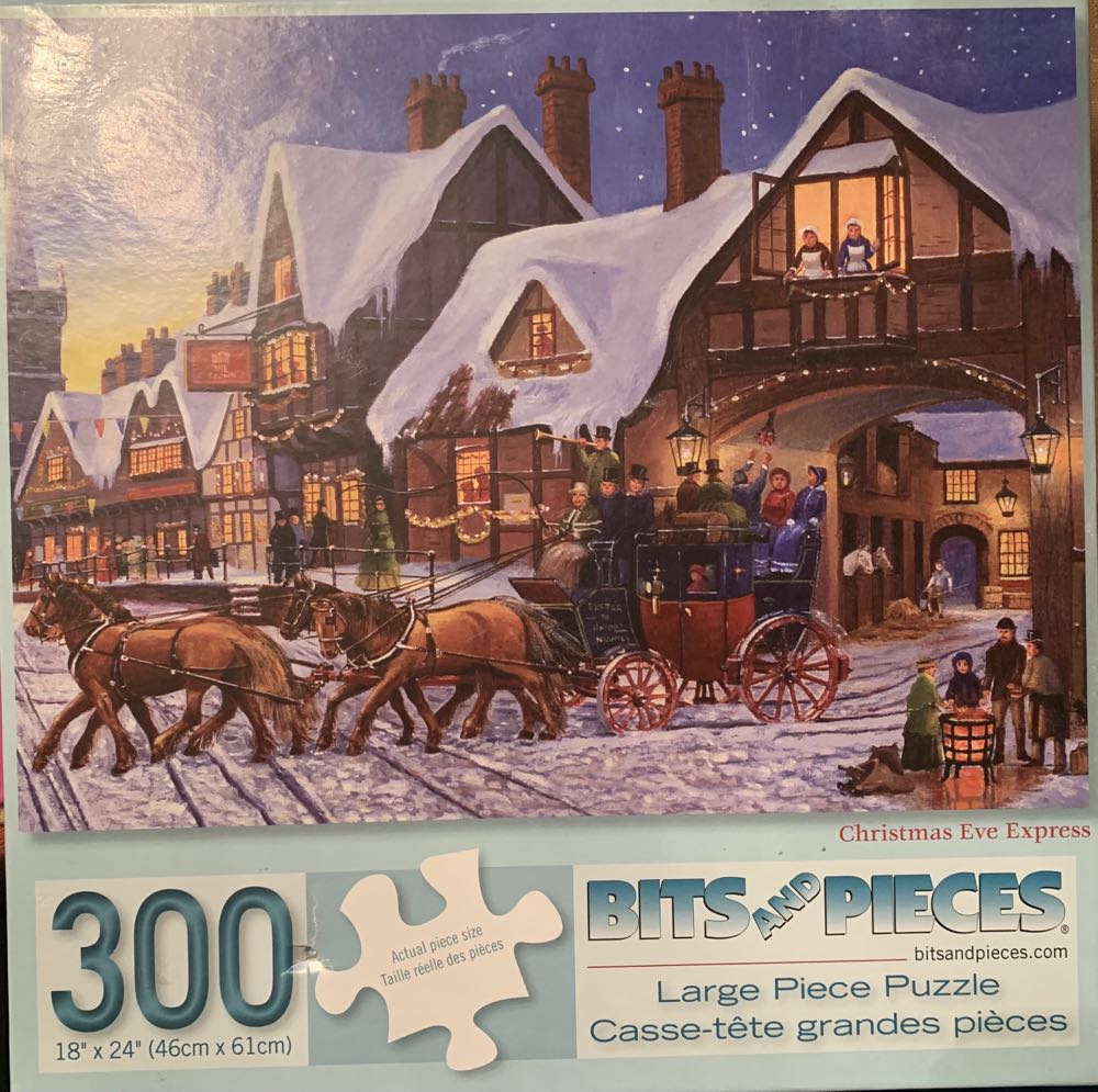 Christmas Eve Express - Bits And Pieces puzzle collectible [Barcode 704812110987] - Main Image 2