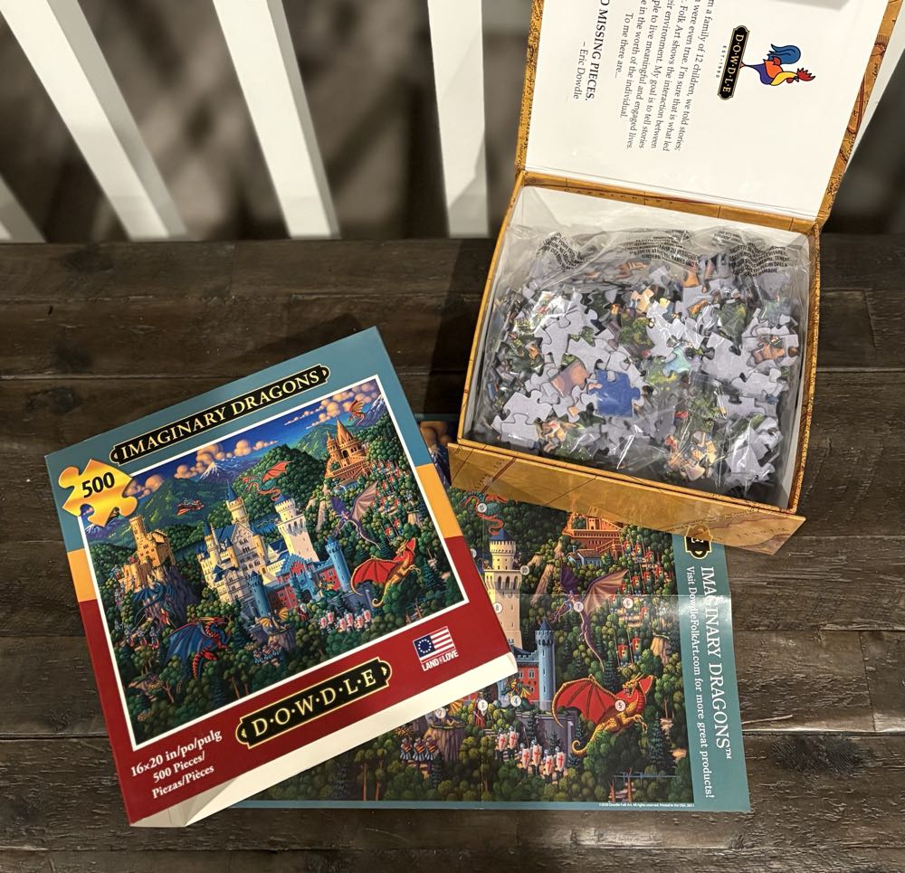 Imaginary Dragons - Dowdle puzzle collectible [Barcode 671095002639] - Main Image 4