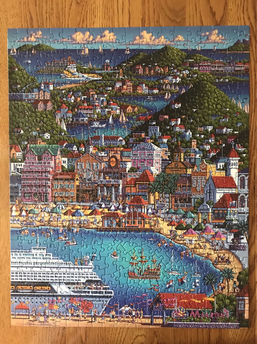 St Maarten  - Dowdle puzzle collectible [Barcode 671095203111] - Main Image 2