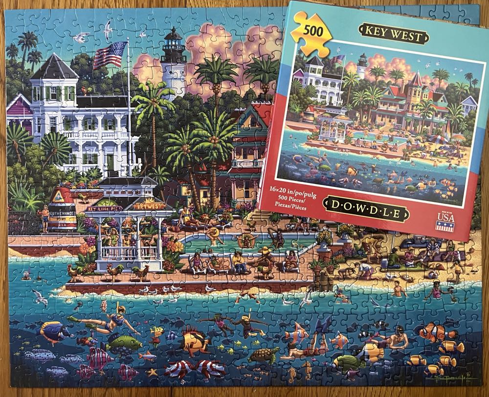 Key West - Dowdle puzzle collectible [Barcode 671095202213] - Main Image 3