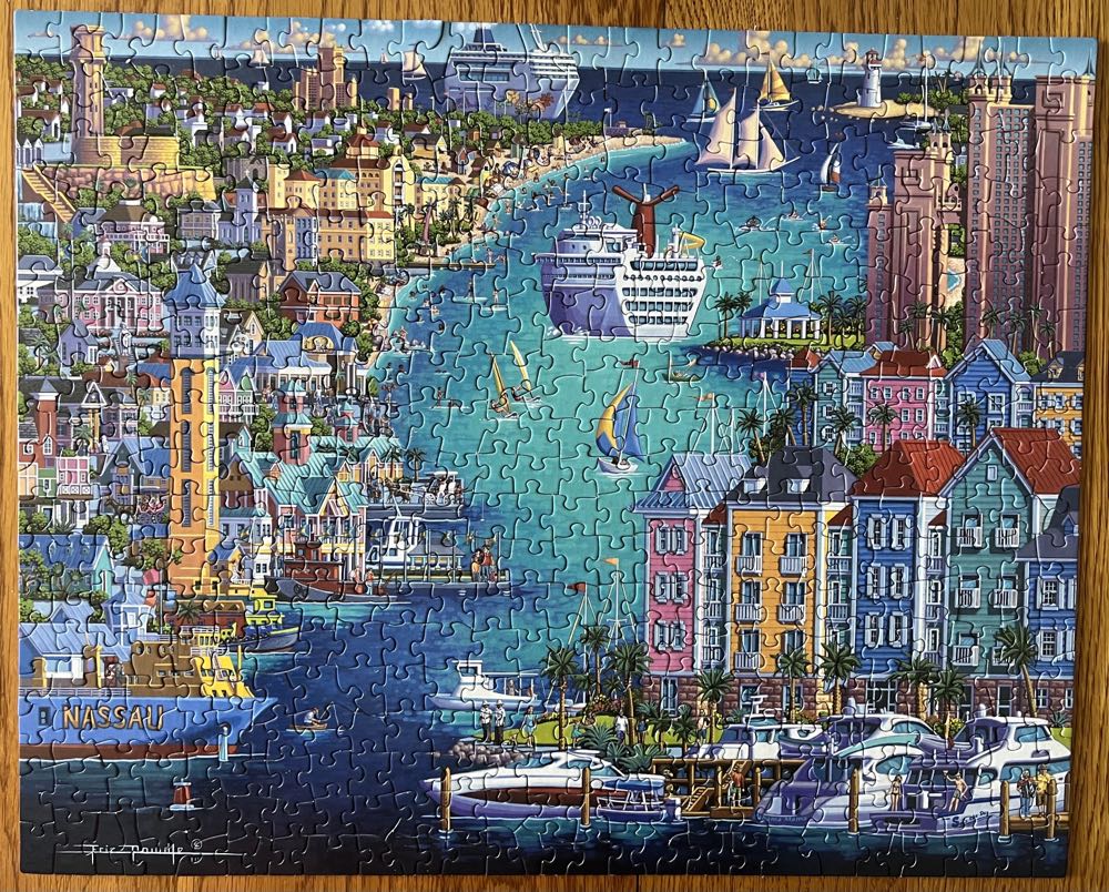 Bahamas - Dowdle puzzle collectible [Barcode 671095203128] - Main Image 3