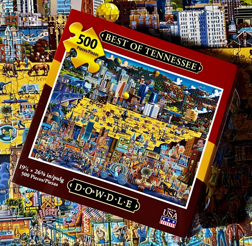 Best Of Tennessee - Dowdle Folk Art 🇺🇸 puzzle collectible [Barcode 671095204026] - Main Image 2