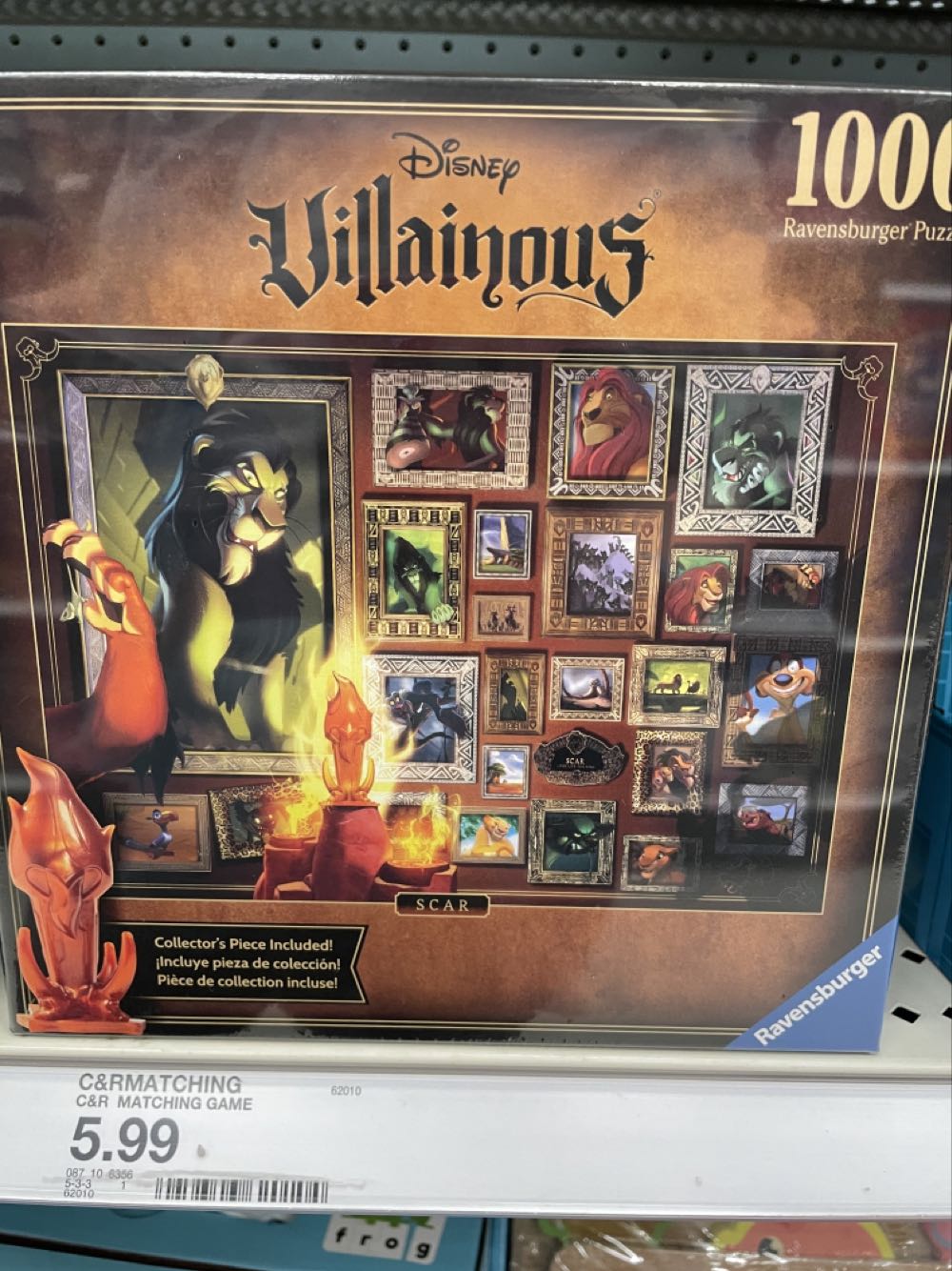 Villainous - Scar - Ravensburger puzzle collectible [Barcode 4005556800247] - Main Image 3