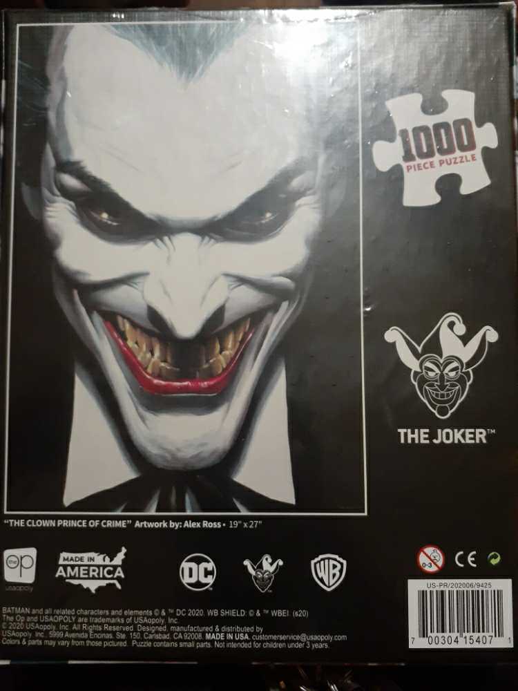USAopoly: The Clown Prince Of Crime - USAopoly puzzle collectible [Barcode 700304154071] - Main Image 2