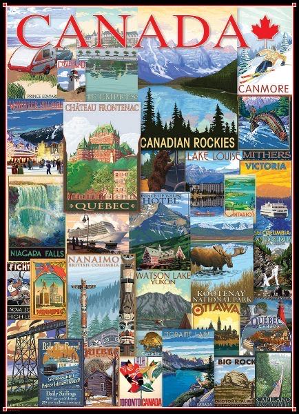 Travel Canada - EuroGraphics puzzle collectible - Main Image 2