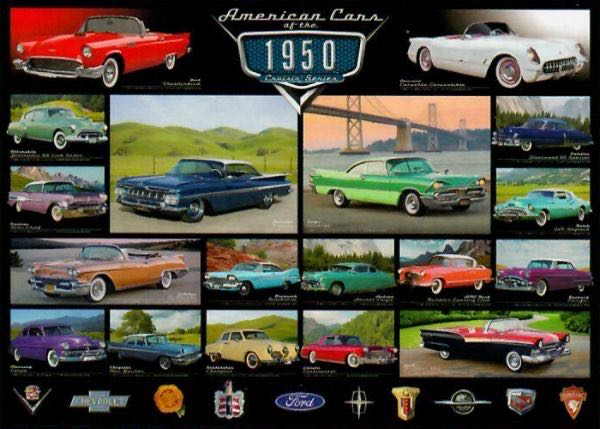 1950’s Cruisin’ Classics - EuroGraphics puzzle collectible - Main Image 2