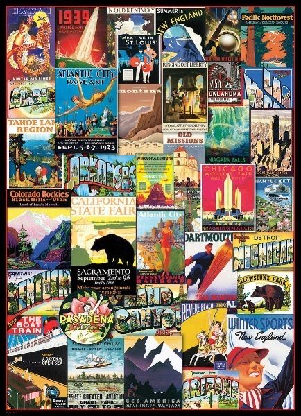 Travel USA - EuroGraphics puzzle collectible - Main Image 2