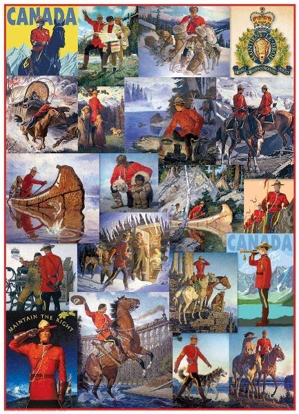 Royal Canadian Mounted Police - EuroGraphics puzzle collectible - Main Image 2