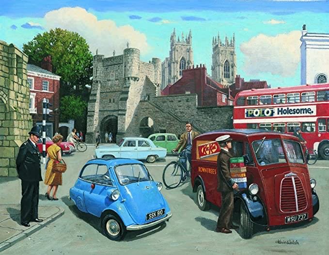 Happy Days York (Saskia Lenen) - Ravensburger puzzle collectible [Barcode 4005556192922] - Main Image 2