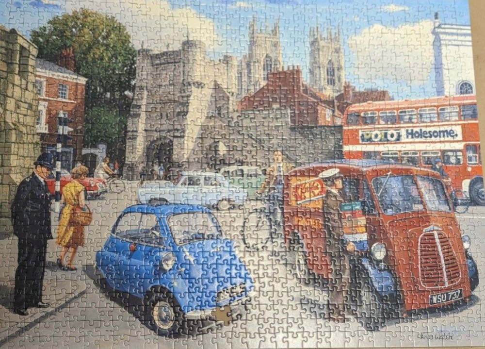 Happy Days York (Saskia Lenen) - Ravensburger puzzle collectible [Barcode 4005556192922] - Main Image 4