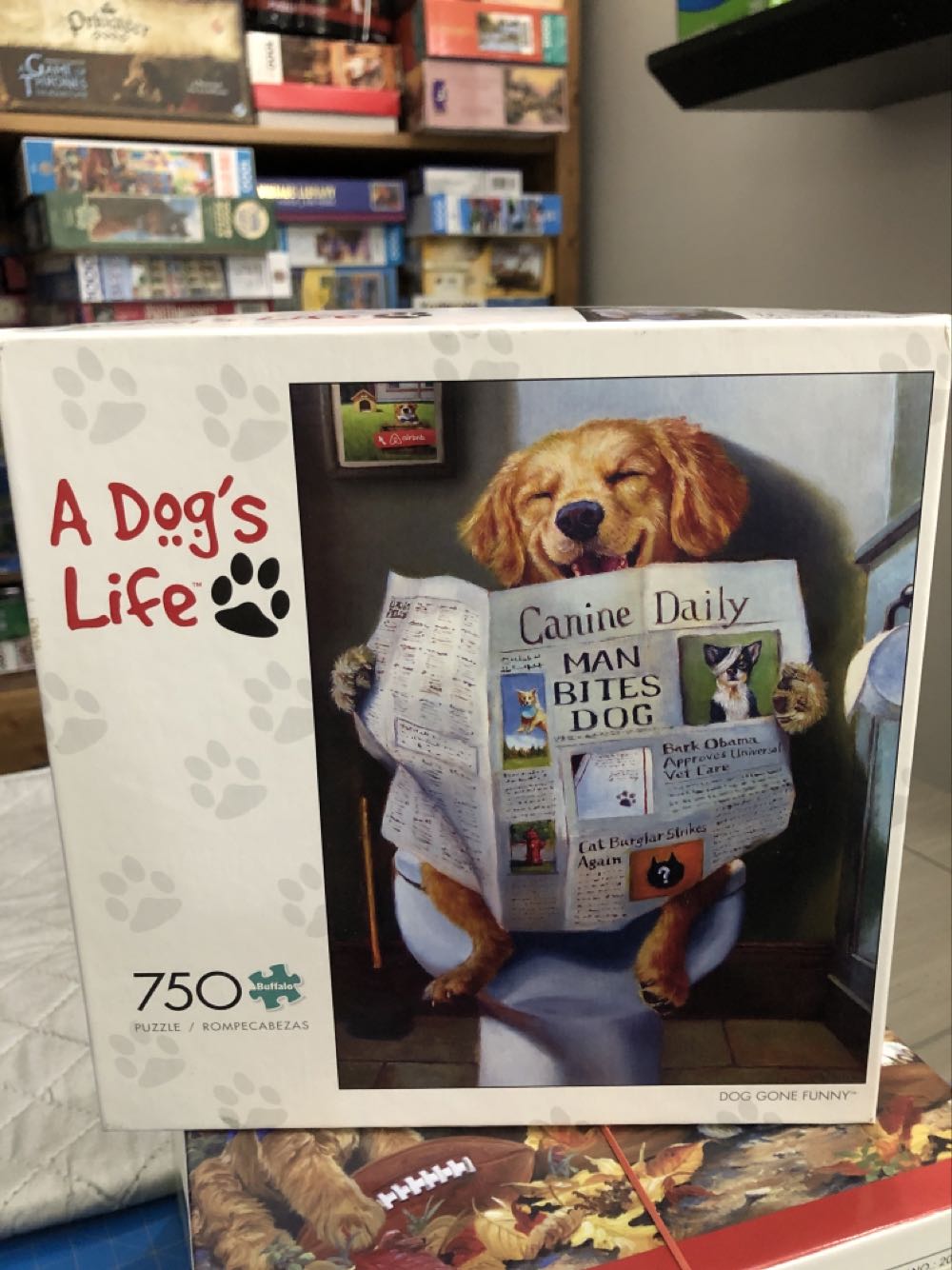 Dog Gone Funny - Buffalo puzzle collectible [Barcode 079346173310] - Main Image 2