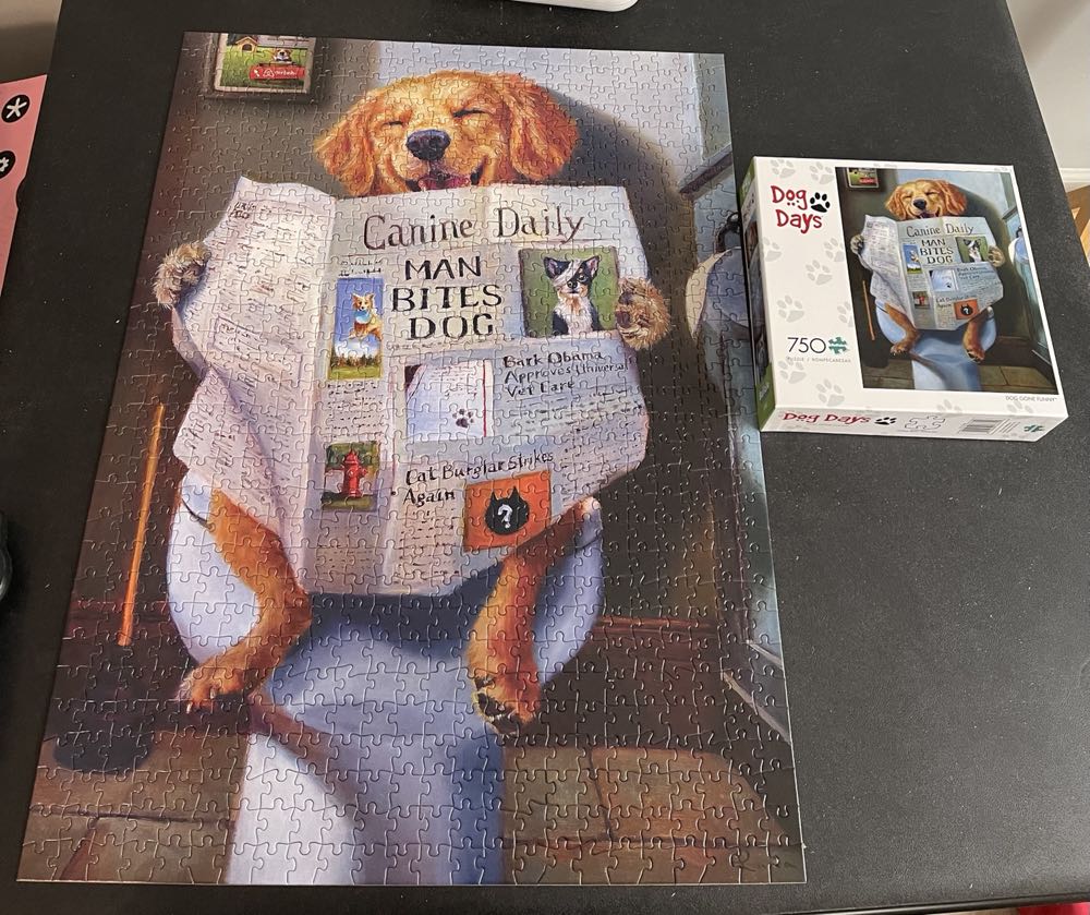 Dog Gone Funny - Buffalo puzzle collectible [Barcode 079346173310] - Main Image 4