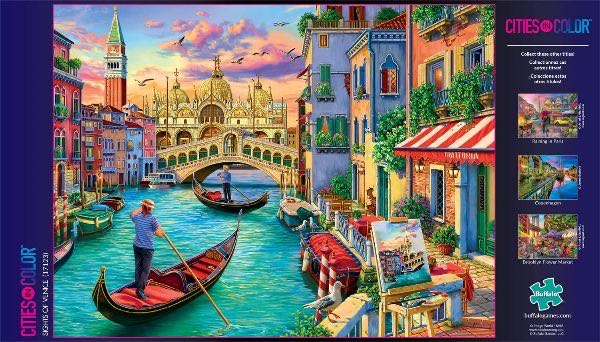 Sights Of Venice ✅ - Buffalo Games puzzle collectible - Main Image 3