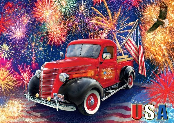 Independence Drive - Buffalo Games puzzle collectible - Main Image 2