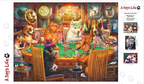 Poker Pups - Buffalo puzzle collectible - Main Image 3