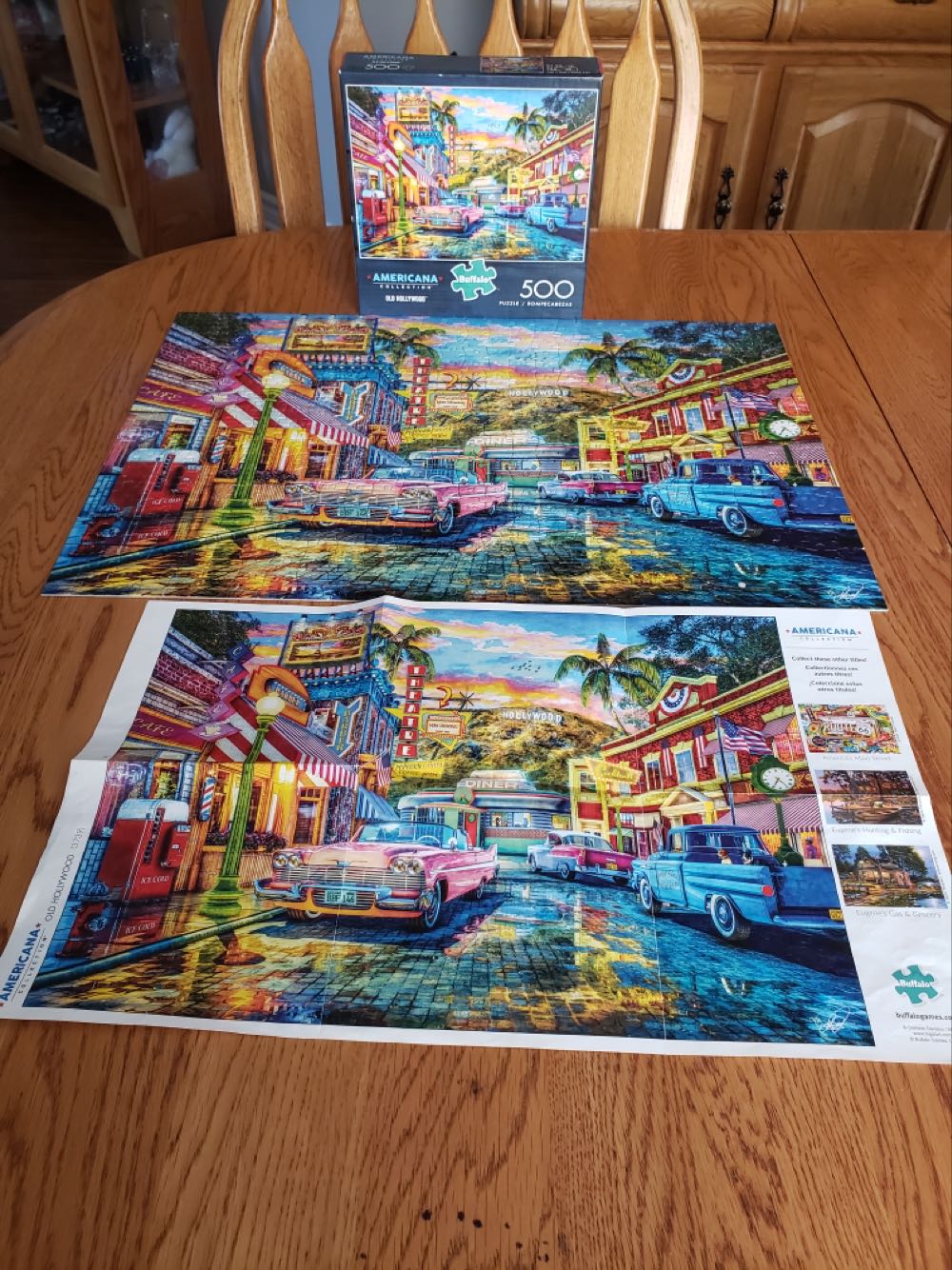 Old Hollywood - Buffalo puzzle collectible - Main Image 4