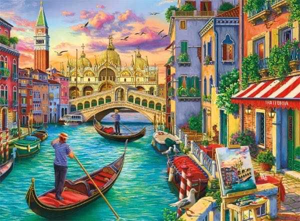 Sights Of Venice - Buffalo Games puzzle collectible - Main Image 2