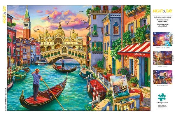Sights Of Venice - Buffalo Games puzzle collectible - Main Image 3