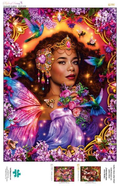 Summer Queen - Buffalo Games puzzle collectible - Main Image 3