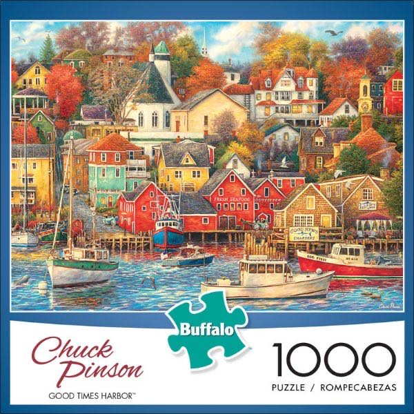 Good Times Harbor - Buffalo Games 🇺🇸 puzzle collectible - Main Image 1