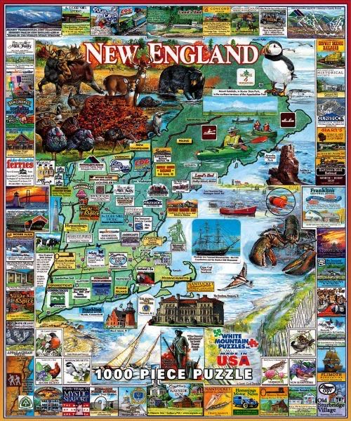 Best Of New England - White Mountain puzzle collectible - Main Image 2