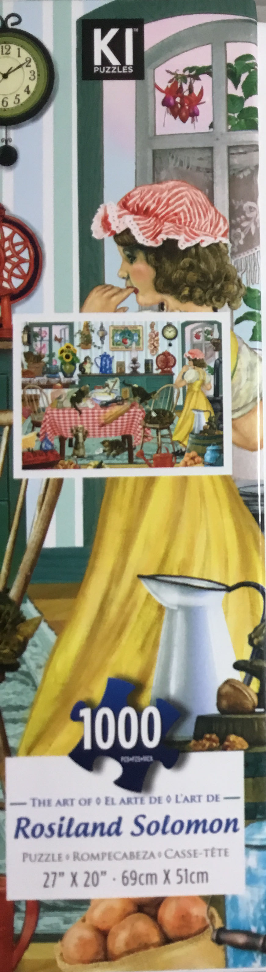 Kittens In The Kitchen - Karmin International puzzle collectible [Barcode 773392024397] - Main Image 3