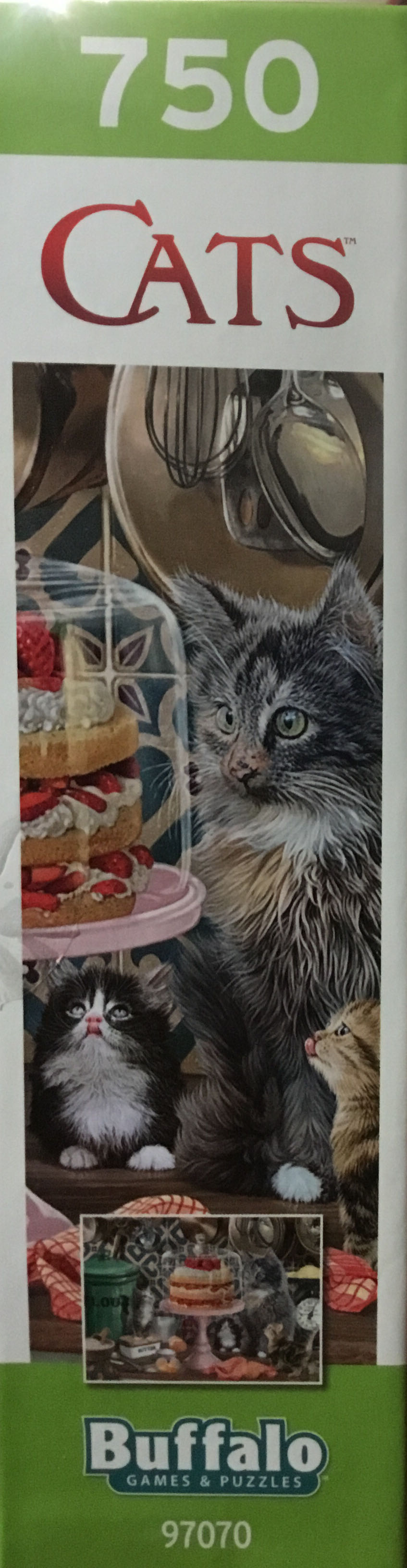 Cats - Please, Please Leave The Lid Off - Buffalo Games puzzle collectible [Barcode 079346172832] - Main Image 4