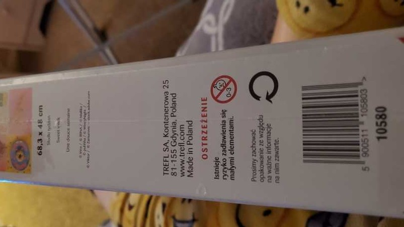 Sweet Week - Trefl puzzle collectible [Barcode 5900511105803] - Main Image 2