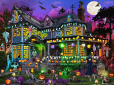 Halloween House - Vermont Christmas Company puzzle collectible [Barcode 819273022417] - Main Image 1