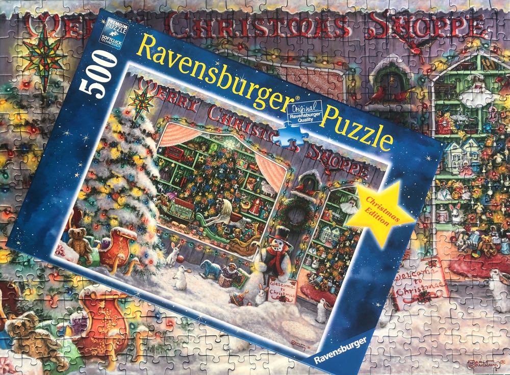 The Christmas Shop - Ravensburger puzzle collectible [Barcode 4005556165346] - Main Image 4
