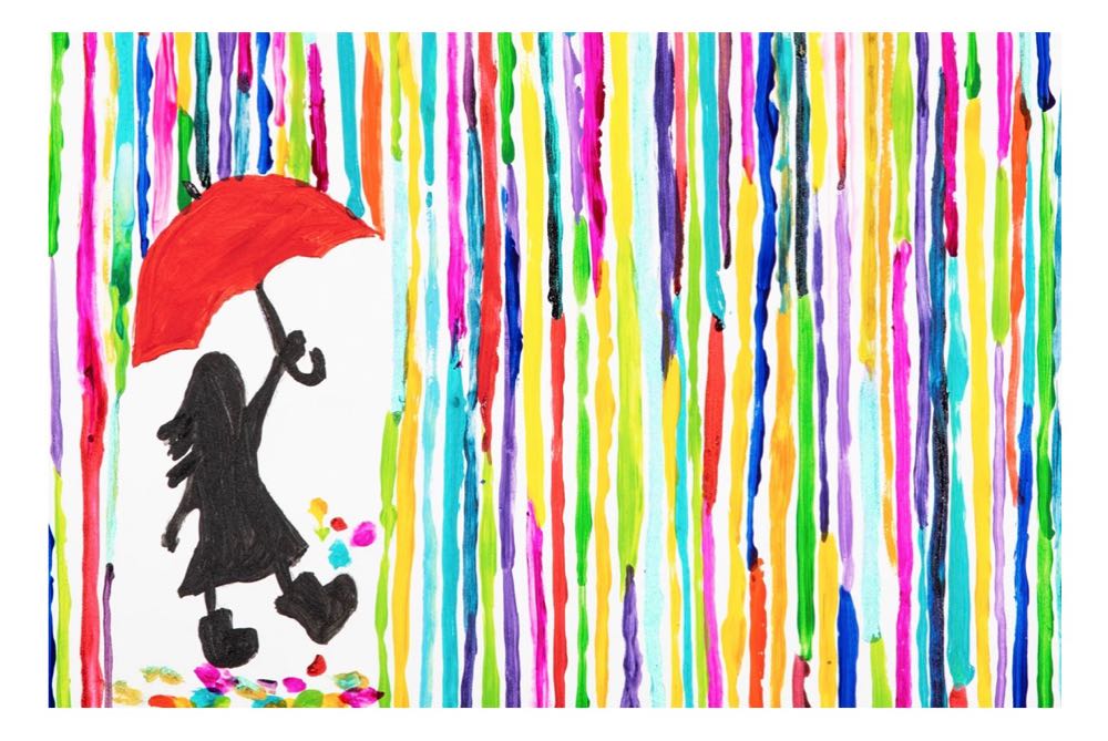 Rainbow Rain - Micro Puzzles puzzle collectible [Barcode 630808509575] - Main Image 2