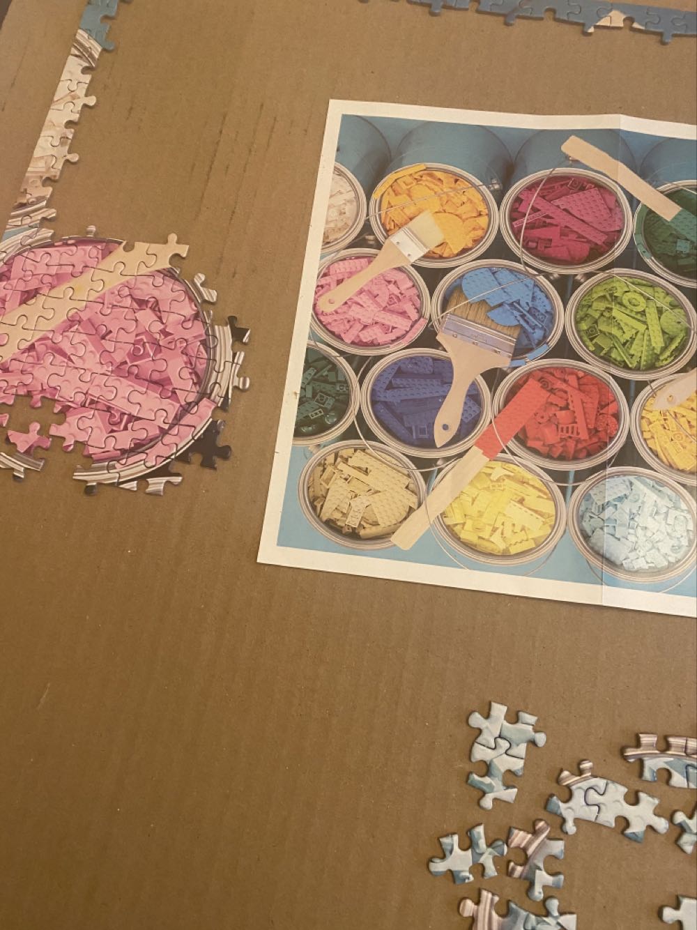 Lego Paint Party Puzzle - Lego puzzle collectible [Barcode 9781452179704] - Main Image 2