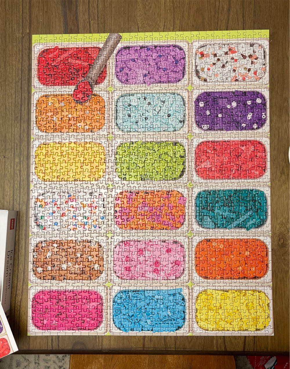 LEGO Ice Cream Dream ✅ - Chronicle Books puzzle collectible [Barcode 9781797210186] - Main Image 3