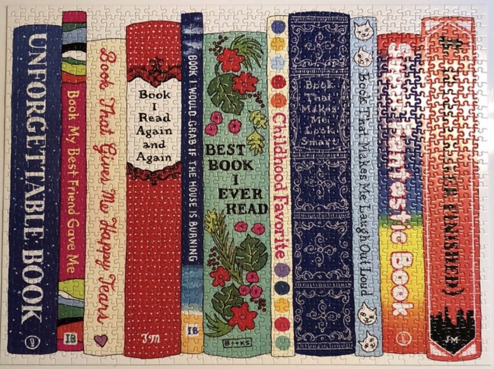 Ideal Bookshelf - Galison puzzle collectible [Barcode 9780735348806] - Main Image 3