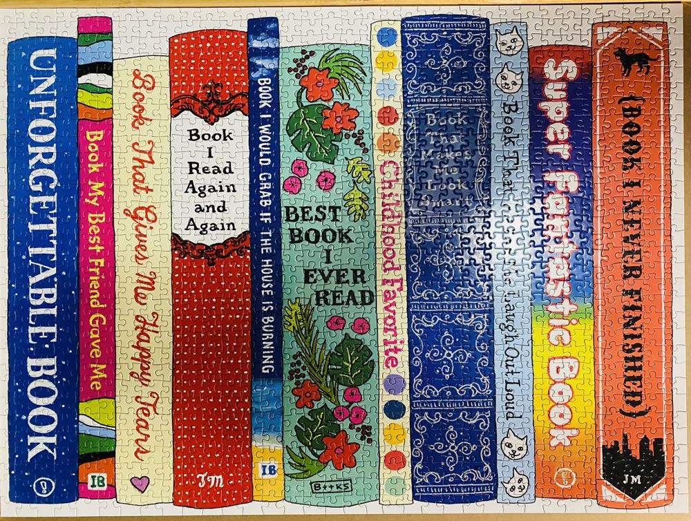 Ideal Bookshelf - Galison puzzle collectible [Barcode 9780735348806] - Main Image 4