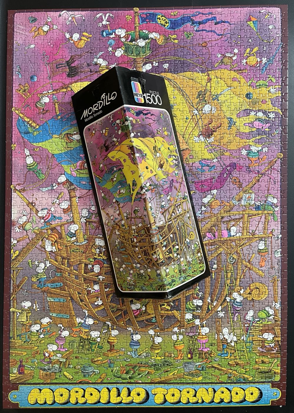 Tornado / Save The Ship - Heye Puzzle puzzle collectible [Barcode 4001689088095] - Main Image 2