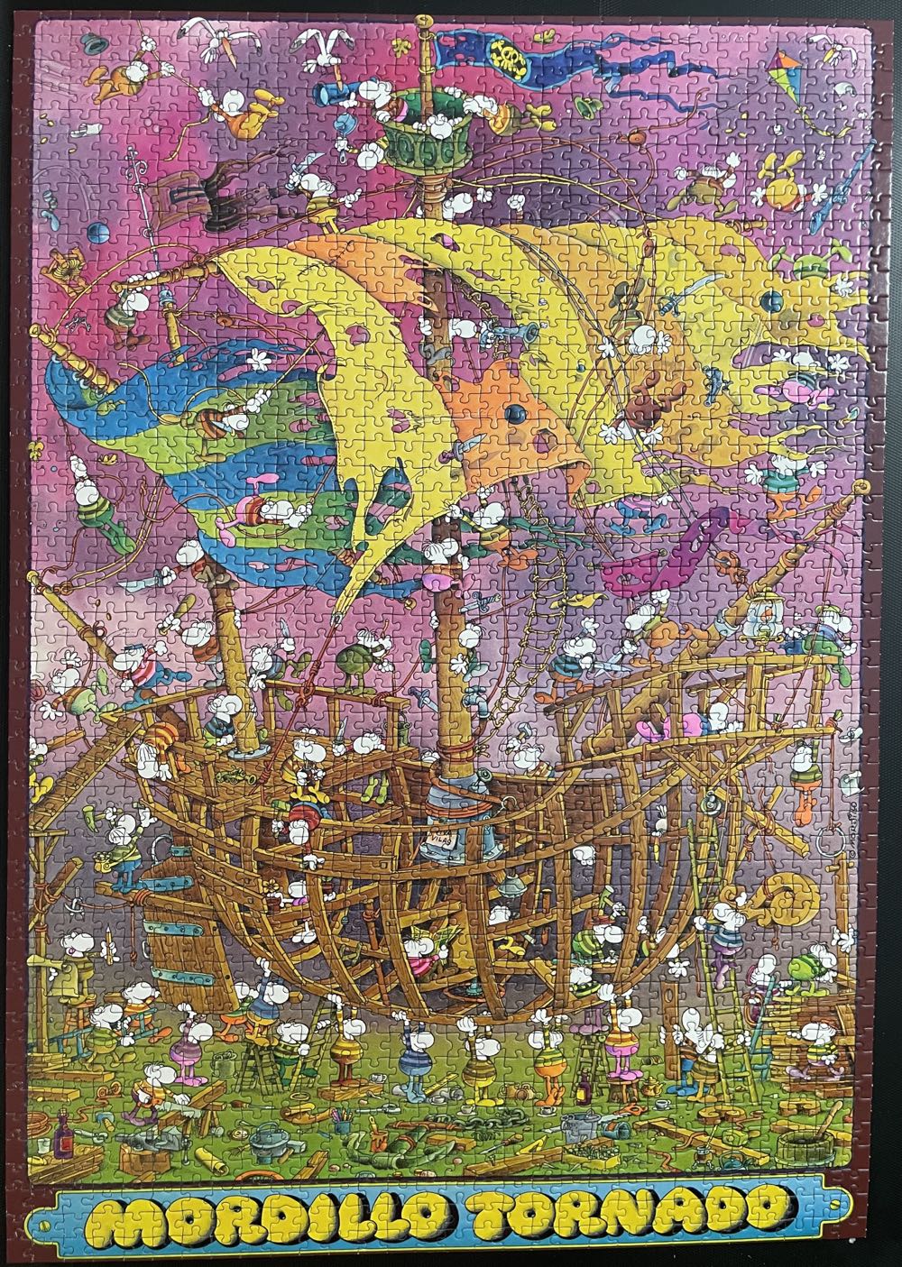 Tornado / Save The Ship - Heye Puzzle puzzle collectible [Barcode 4001689088095] - Main Image 3