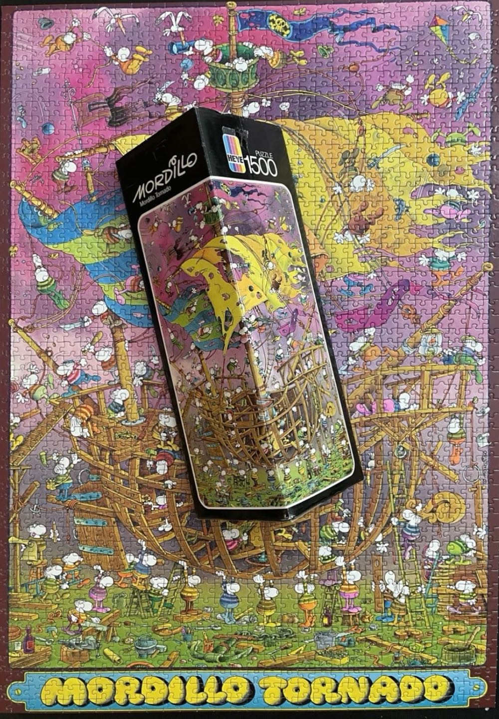 Tornado / Save The Ship - Heye Puzzle puzzle collectible [Barcode 4001689088095] - Main Image 4