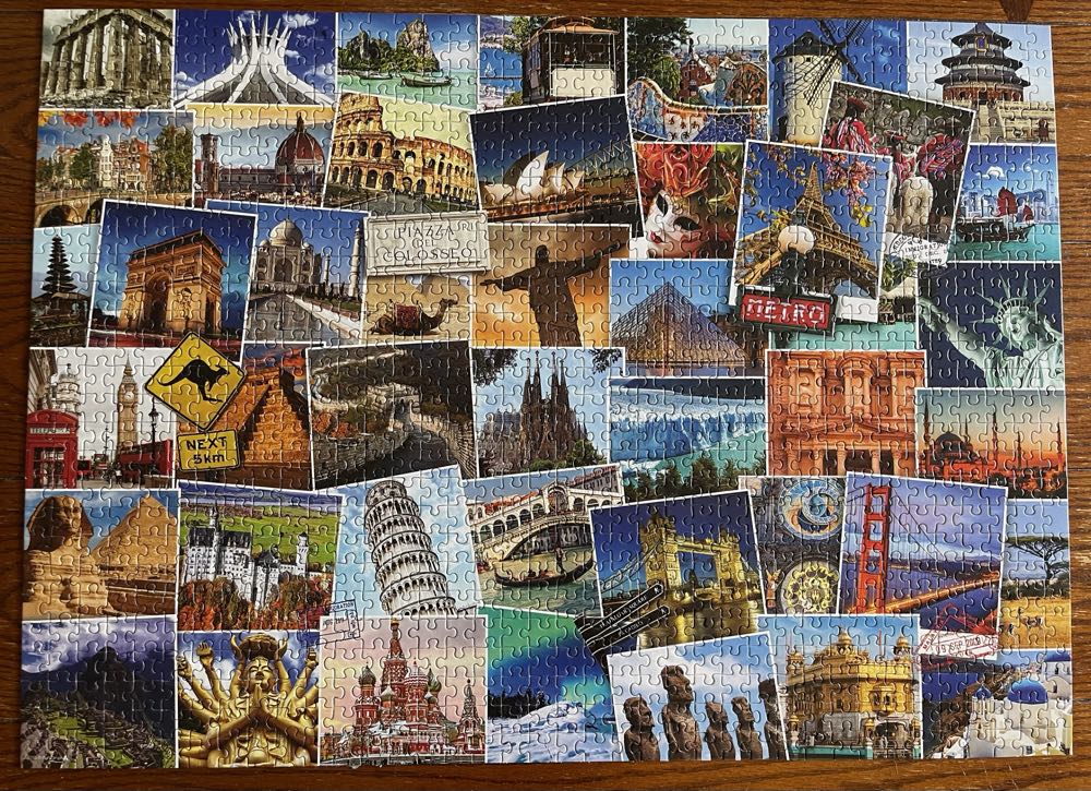 Globetrotter World - Eurographics puzzle collectible [Barcode 628136607513] - Main Image 3