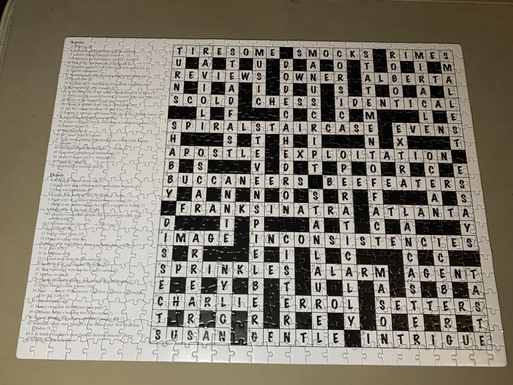 Babalu: Crossword Jigsaw - Babalu Inc. puzzle collectible [Barcode 9781944246969] - Main Image 2